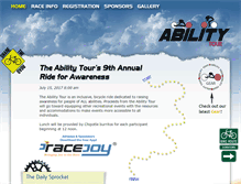 Tablet Screenshot of abilitytour.org